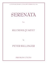 SERENATA RECORDER QUARTET cover